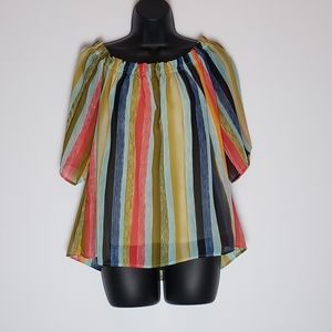 New York & Company Peasant Blouse